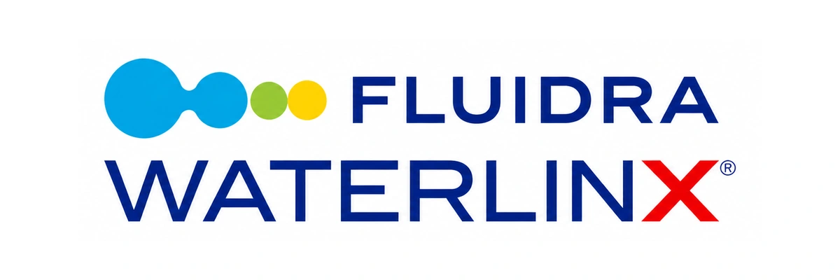 Fluidra Waterlinx pool equipment provider logo