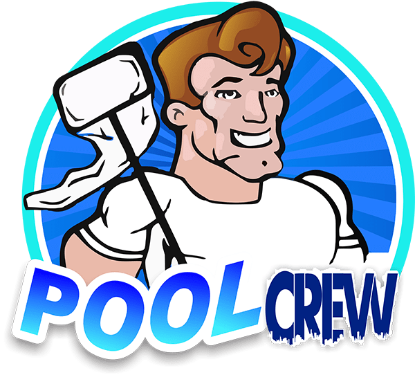 Pool Crew swimming pool cleaning and maintenance logo